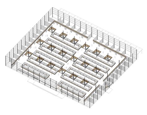 Temporary Site of Shengli Market China by LUO studio 谷德设计网