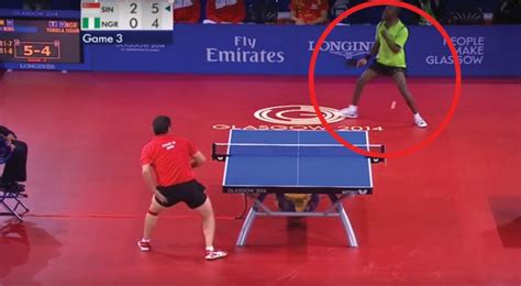 Golpes En Segundos El Intercambio En Este Match De Ping Pong Es