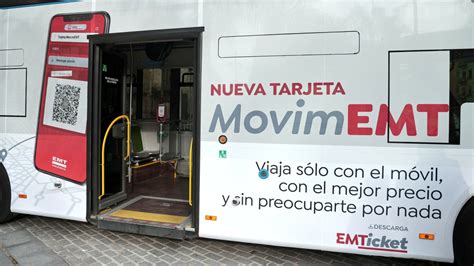 La Emt De Val Ncia Crea Una Tarjeta Virtual Con Trayectos Gratis A