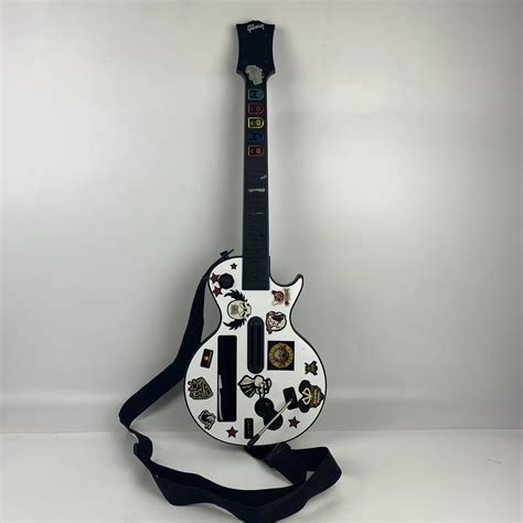 Guitar Hero Wii Gibson Les Paul Guitar Controller White