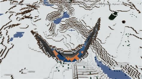 Huge Swamp Ravine Seed | Minecraft PE Bedrock Seeds