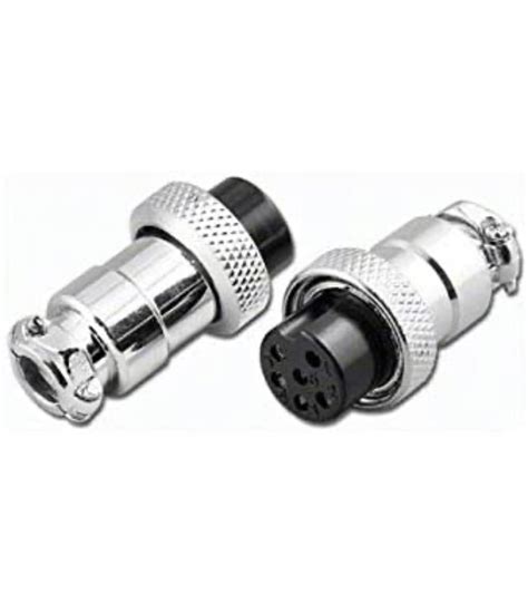 6 Pin Metal Connectors At Rs 52pair Pin Connector Id 23446736848