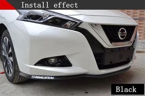 New Car Shovel Front Bumper Skirt Surrounds The Front Lip Bumper Strips