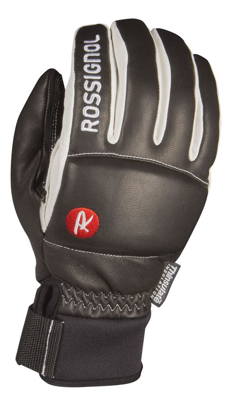 Rossignol Caress Of Steel Ski Gloves Leather Snowboard Padded Winter