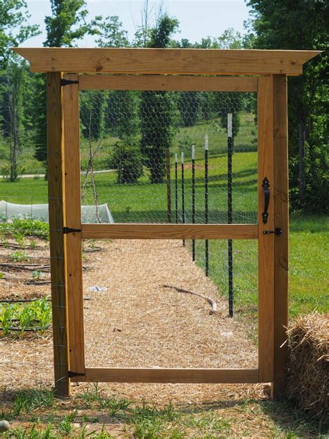 diy deer fence gate - Puissant Bloggers Pictures