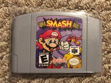 Super Smash Bros Nintendo 64 N64 Video Game read Description - Etsy