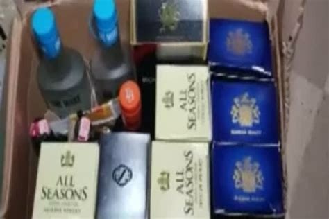 Gujarat Cops Bust Liquor Party Nab Four Policemen And Seize Liquor