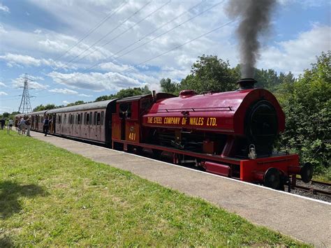 North Tyneside Steam Railway 401 In Service