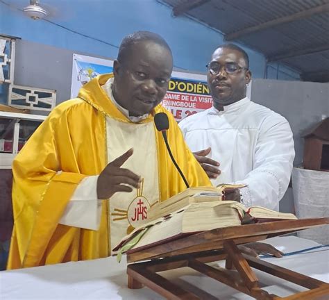 Côte dIvoire AIP Le curé de la paroisse de Tieningboué invite les