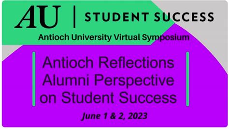 0 Antioch Reflections Alumni Perspectives On Student Success