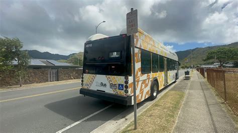 Honolulu Thebus Route L Bus Youtube