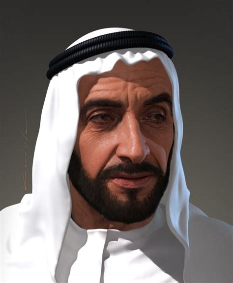 Sheikh Zayed By Oleg Koreyba Ukraine