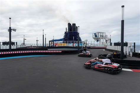 Go-Kart Racetrack on Norwegian Bliss Cruise Ship - Cruise Critic