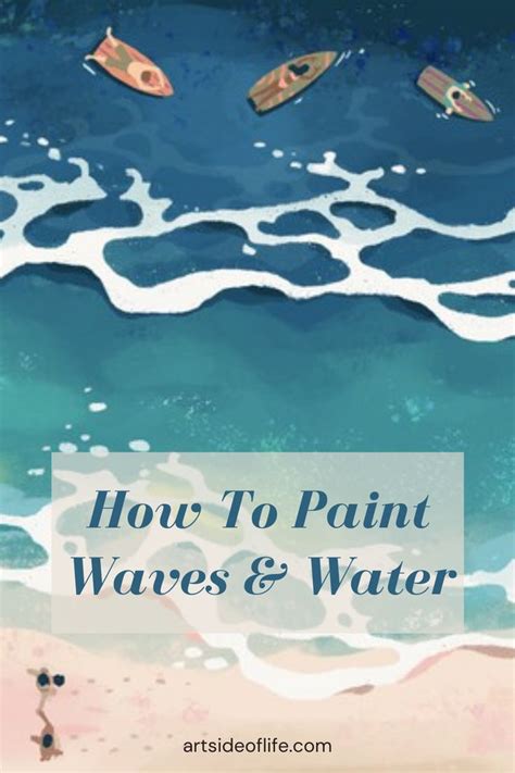 Paint Waves in Procreate | Wave painting, Graphic design course, Waves