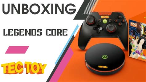 Unboxing Legends Core O Novo Video Game Da Tectoy Youtube