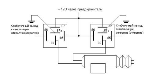 Реле автомобильное схема распиновка