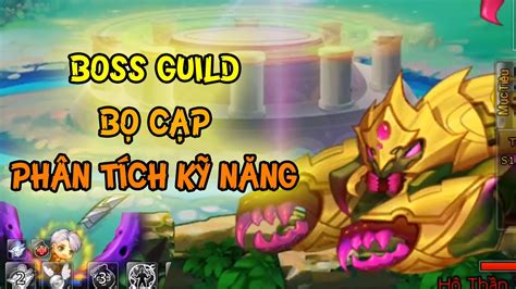 Gunny Origin Boss Guild Bò Cạp Gà Gin Phân Tích Các Kỹ Năng Của Boss Youtube