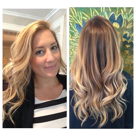 Blonde Dimensions And Blonde Balayage With A Blonde Ombre Base And