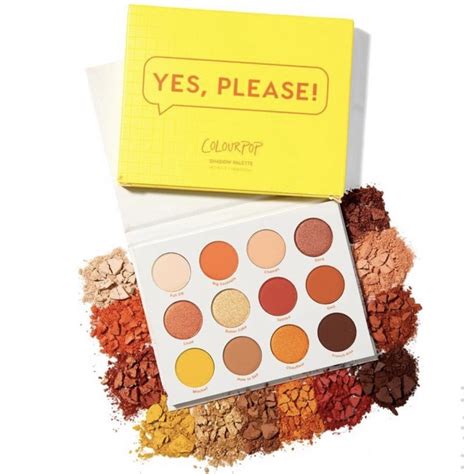 Colourpop Yes Please 眼影盤 蝦皮購物