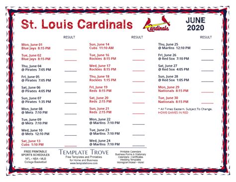 Printable Az Cardinals Schedule - Printable Schedule