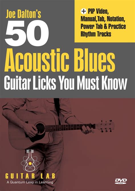 Best Buy Joe Daltons 50 Acoustic Blues Guitar Licks You Must Know