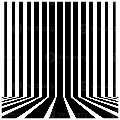 Alternating White And Black Stripes Background Png