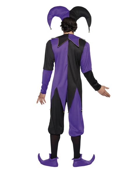 Harlequin Clown Costume Medieval Jester Clown Costume | horror-shop.com