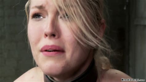 Bound Blonde Trainee Anal Banged