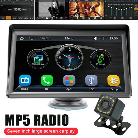 7 Inch Car Radio Mp5 Player Wireless Carplay And Android Auto Mirror