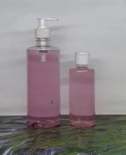 Transparent Round Pet Hand Wash Bottle Capacity Ml At Rs