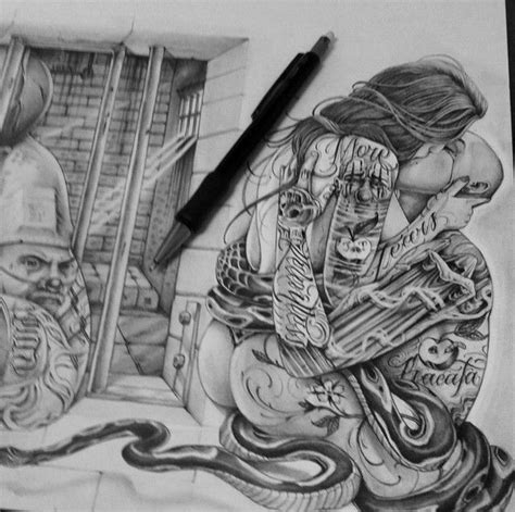 Pin By Shorty HPS On Chicano Art3 Tattoo Chicano Drawings Lowrider