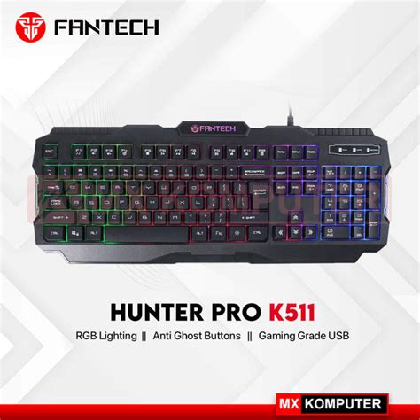 Fantech Hunter Pro K Backlit Pro Gaming Keyboard Lazada Indonesia