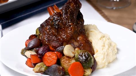 Elegant Braised Lamb Shanks Youtube