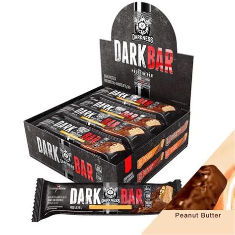 Barra Proteíca Display Whey Bar Darkness 8un 90g Integralmédica