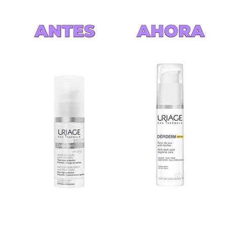 URIAGE Depiderm Fluido SPF50 anti manchas x 30ml Línea Estética