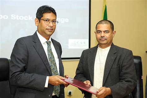 CSE partners with Sabaragamuwa University of Sri Lanka, aims to improve ...