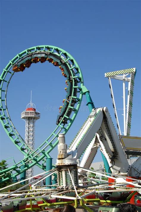 Roller Coaster At Ocean Park Hong Kong Editorial Photo Image Of Park