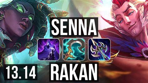 SENNA Seraphine Vs RAKAN Xayah SUP Rank 1 Senna 71 Winrate