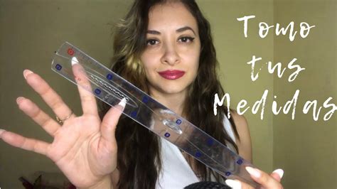 Asmr En Espa Ol Tomando Tus Medidas Y Te Seduzco Youtube