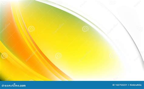 Light Yellow Abstract Curve Background Image Stock Vector