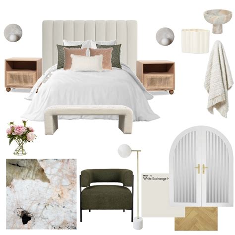 Luxurious Bedroom Interior Design Mood Board By Eliza Grace Interiors