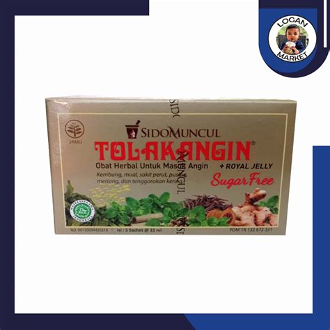 Jual Sidomuncul Tolak Angin Bebas Gula Sugar Free Isi 5 Sachet Sido