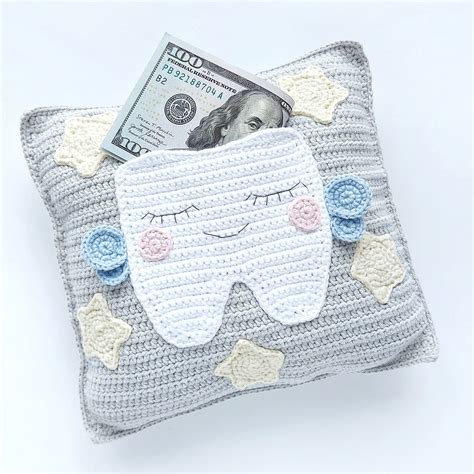 Tooth Fairy Pillow Crochet Pattern Amigurumi Toy Inspire Uplift