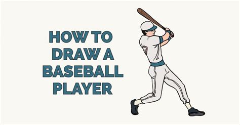 How To Draw A Baseball Player Really Easy Drawing Tutorial Baseball