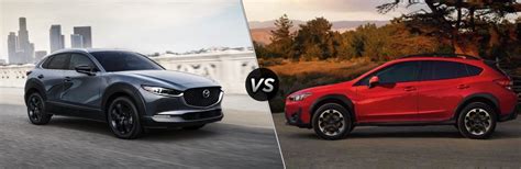 2021 Mazda Cx 30 Vs 2021 Subaru Crosstrek