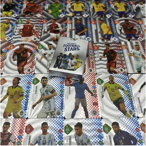 Set 55 Cartonase Argintii Fotbalisti World Football Stars EMAG Ro