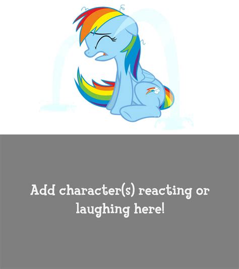 Who reacts or laughs at Rainbow Dash crying by pingguolover on DeviantArt