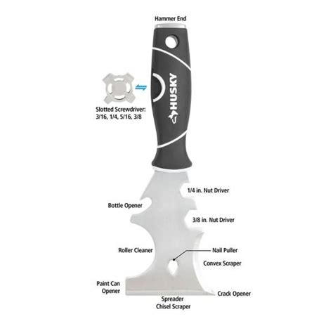 Husky 15-in-1 Painter's Tool-18PT0846 - The Home Depot | Remodeling ...