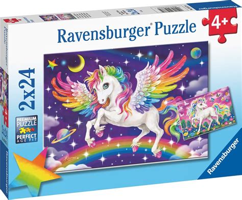 Ravensburger Puslespil X Brikker Enhj Rning Og Pegasus