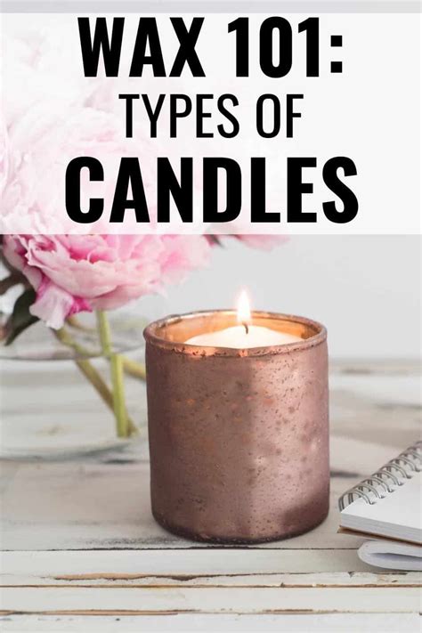 Different Types of Candles: Types of Wax and Candle Varities Explained